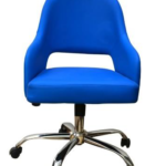 كرسى ظهر وسط جلد - موديل CH MK- M102 B - نجمة معدن