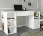 مكتب مقاس 140 * 60 * 75 سم شامل ارفف جانبية و درج
