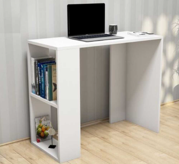 2 مكتب مقاس 120 * 60 * 75 سم شامل ارفف جانبية - الصورة 1