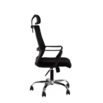 ⁦كرسى مدير ظهر عالي شبك - موديل GL 114 A - يدات ثابتة - نجمة معدن⁩ - الصورة ⁦4⁩