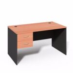مكتب DSK 03 مقاس 120 * 60 * 75 سم شامل 2 درج معلق