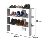 ⁦جزامة عرض 80 سم موديل Shoes 13 مقاس 30 * 80 * 60 سم⁩ - الصورة ⁦4⁩