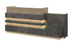 كاونتر استقبال 180 سم موديل Plant مقاس 180 * 60 * 110 سم
