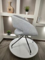 ⁦كرسى انتظار - موديل Mak- Tube X7 - يستند على 4 ارجل معدن دهان الكتروستاتيك⁩ - الصورة ⁦4⁩
