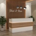 كاونتر استقبال 180 سم موديل Primon مقاس 180 * 60 * 110 سم