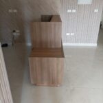 ⁦كاونتر استقبال 240 سم موديل Pilates مقاس 240 * 60 * 110 سم⁩ - الصورة ⁦5⁩