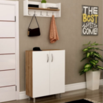 جزامة و شماعة ملابس عرض 70 سم موديل Shoes + Dresser 17 مقاس 35 * 70 * 100 سم