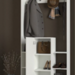 جزامة و شماعة ملابس عرض 90 سم موديل Shoes + Dresser 03 مقاس 30 * 90 * 180 سم