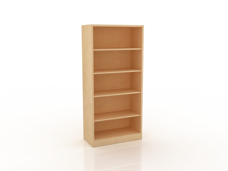 1 (3) وحدة تخزين ملفات - مكتبة CBNT 04 - مقاس 40 * 80 * 200 سم بدون ضلف - الصورة 1