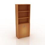 وحدة تخزين ملفات - مكتبة CBNT 06-C- مقاس 40 * 80 * 200 سم بالضلف