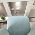 ⁦كرسى - موديل Mak- M 138 - يستند على 4 ارجل مواسير دهان الكتروستاتيك⁩ - الصورة ⁦6⁩