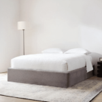 ⁦سرير نوم Bed -05 بدون ظهر تنجيد ( قماش او جلد مقلوب )⁩ - الصورة ⁦2⁩