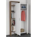 ⁦غرفة نوم Bedroom -07 مكونة من 4 قطع - سرير خشب + دولاب + كمود + مكتب⁩ - الصورة ⁦6⁩