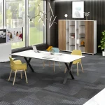 ترابيزة اجتماعات 180 سم موديل Punto X مقاس 180 * 100 * 75 سم بشاسيه معدني