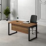 مكتب 120 سم موديل Metaly plus B - 3#5 مقاس 120 * 60 * 75 سم