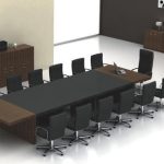 ترابيزة اجتماعات 240 سم موديل T-HF 03 مقاس 240 * 120 * 75 سم