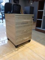 ⁦مكتب 140 سم موديل Metaly Plus 3#5 + Side مقاس 140 * 120 * 75 سم شامل سايد جانبي + وحدة ادراج⁩ - الصورة ⁦5⁩