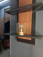 ⁦ارفف ديكورية تعليق H-S 15 مقاس 19 * 50 * 75 سم⁩ - الصورة ⁦4⁩