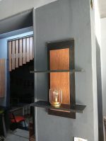 ⁦ارفف ديكورية تعليق H-S 15 مقاس 19 * 50 * 75 سم⁩ - الصورة ⁦2⁩