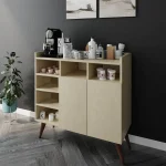 كوفي كورنر 90 سم موديل COF-C 22 خشب ام دي اف مقاس 40 * 90 * 90 سم