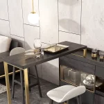 ⁦كوفي كورنر 117 / 220 سم موديل COF-C 20 خشب ام دي اف مقاس 117 / 220 * 47 * 109 سم⁩ - الصورة ⁦2⁩