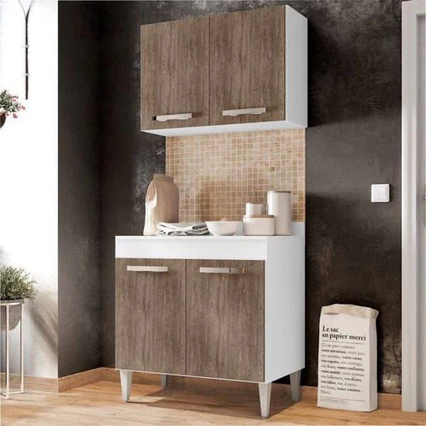 HI178 مطبخ Kit- 18 خشب ام دي اف مقاس 50 * 100 * 90 سم - الصورة 1