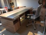 ⁦مكتب مدير 180 سم موديل Desk مقاس 180 * 160 * 75 سم شامل سايد جانبي بالادراج⁩ - الصورة ⁦8⁩