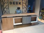 ⁦مكتب مدير 180 سم موديل Desk مقاس 180 * 160 * 75 سم شامل سايد جانبي بالادراج⁩ - الصورة ⁦6⁩