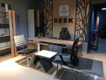 ⁦مكتب مدير 180 سم موديل Desk مقاس 180 * 160 * 75 سم شامل سايد جانبي بالادراج⁩ - الصورة ⁦5⁩