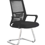 كرسى انتظار  تنجيد شبك - موديل DW 600 C - يدات ثابتة - يستند على قاعدة حرف C