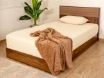 ⁦غرفة نوم Bedroom -17 مكونة من 4 قطع - سرير خشب + دولاب + كمود + مكتب⁩ - الصورة ⁦5⁩