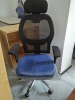⁦كرسى مدير ظهر عالي شبك - موديل DW 402 A - يدات متحركة - نجمة معدن⁩ - الصورة ⁦5⁩
