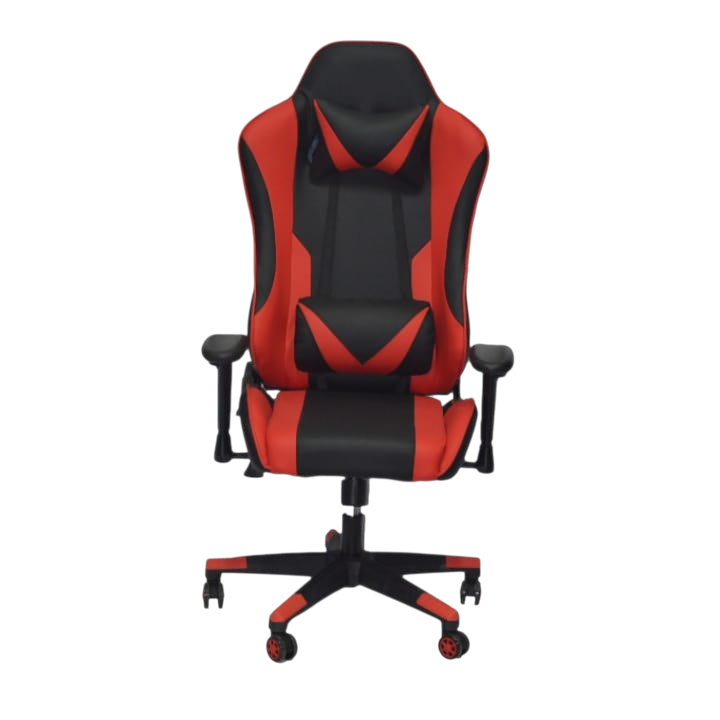 IMG-20251221-WA0015 كرسى مدير جيمينج ظهر عالي جلد - موديل Afri- Gaming - نجمة بلاستيك - بدون مساج - مستورد بالكامل - الصورة 1