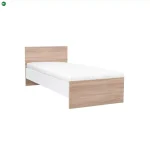 ⁦غرفة نوم Bedroom -18 مكونة من 4 قطع - سرير خشب + دولاب + كمود + وحدة الادراج⁩ - الصورة ⁦2⁩