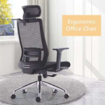 ⁦كرسى مدير ظهر عالي شبك - DW 803 A - Black - يدات متحركة - نجمة معدن⁩ - الصورة ⁦2⁩