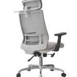 كرسى مدير ظهر عالي شبك - DW 803 A - White - يدات متحركة - نجمة معدن