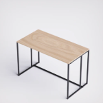 ⁦مكتب 160 سم موديل روستيك Rustic Plus مقاس 160 * 60 * 75 سم شامل ارفف جانبية⁩ - الصورة ⁦12⁩