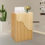 كاونتر استقبال 80 سم موديل Prime S-3 مقاس 80 * 60 * 110 سم