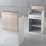 كاونتر استقبال 80 سم موديل Prime S-4 مقاس 80 * 60 * 110 سم